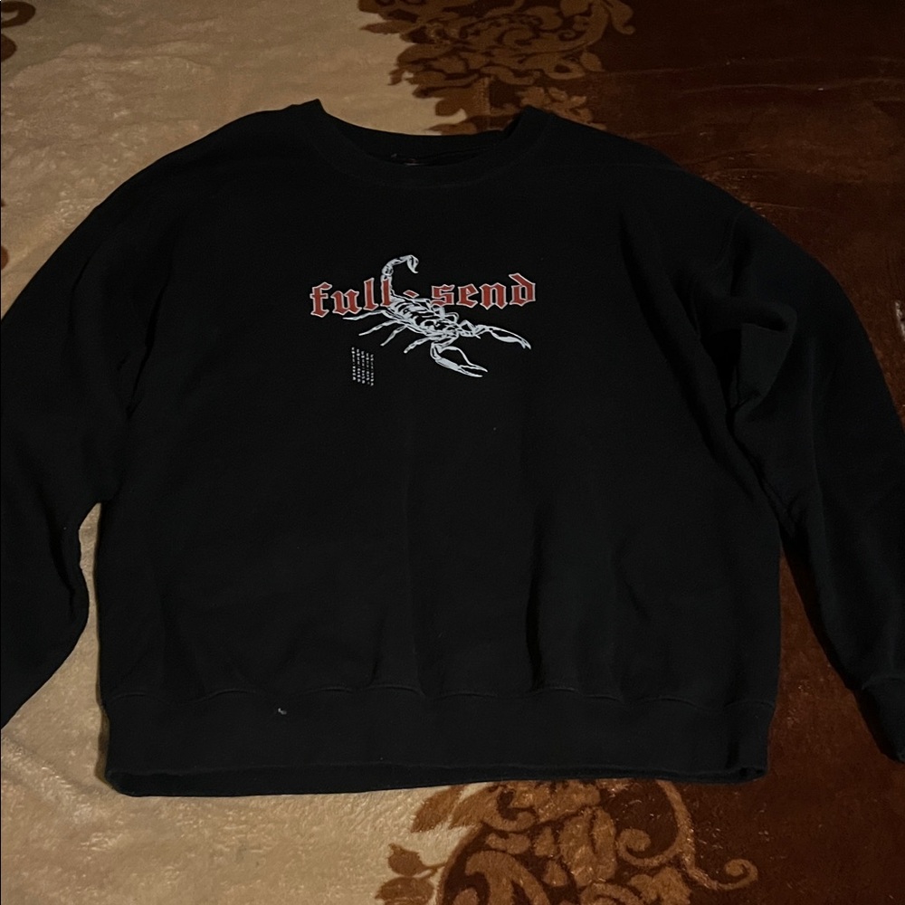 Black Men's Sweater